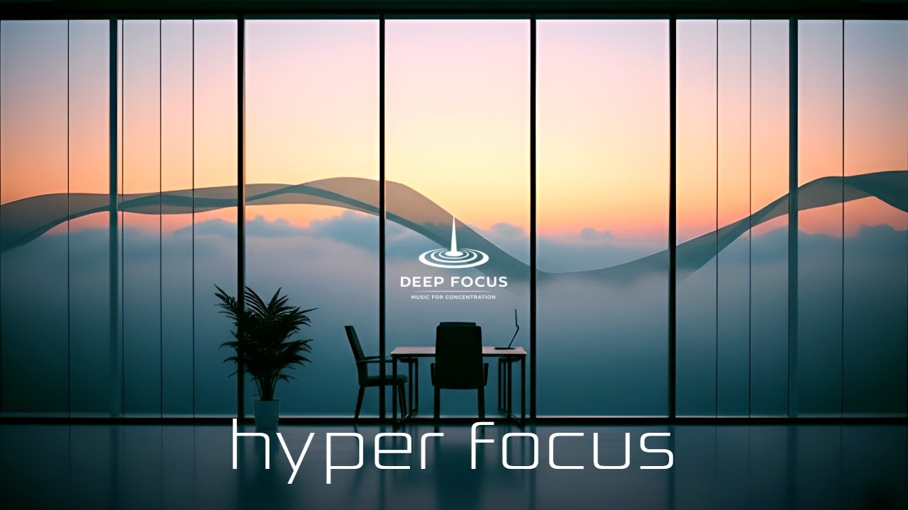 Clarity & Calm | Stress-Free Low-Stimulus Flow State | ADHD Focus Music 🎧
