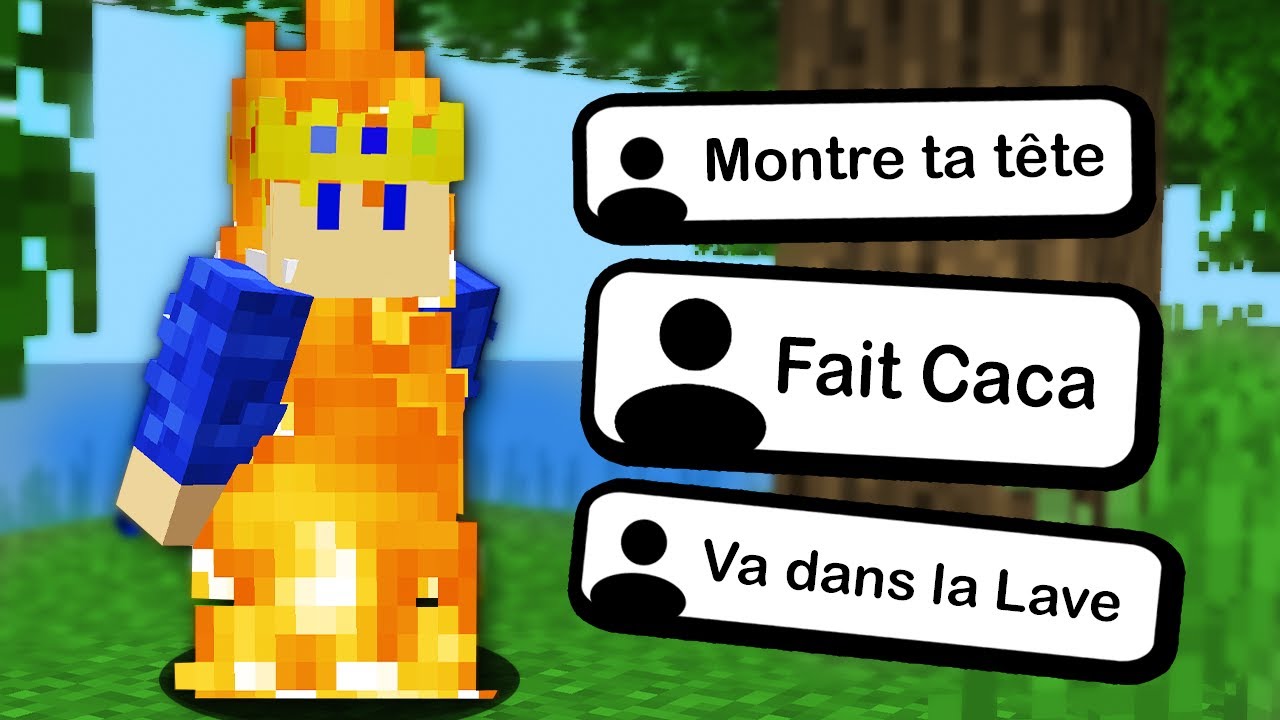 Je Fais VOS Gages débiles sur Minecraft (genre dévoiler mon salaire)