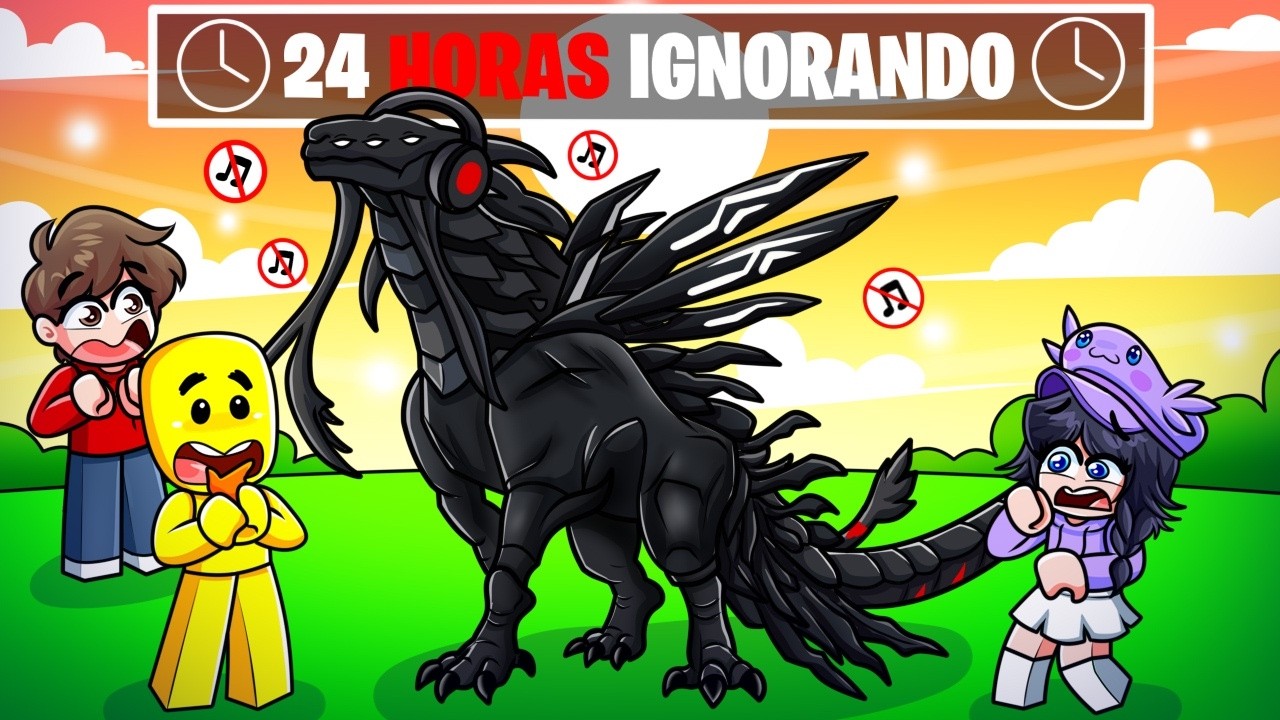 Ignoré a mis Amigos Durante 24 HORAS en Criaturas del Sonaria...