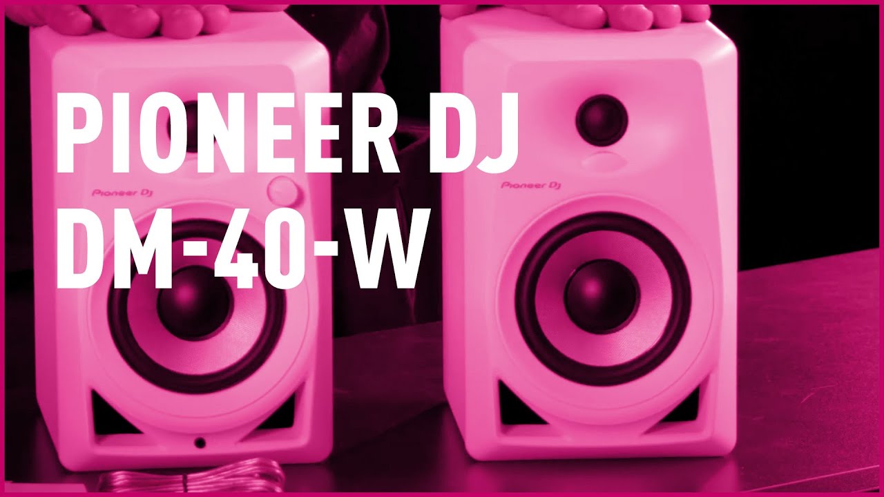 Pioneer DJ DM-40-W Review | Bax Music