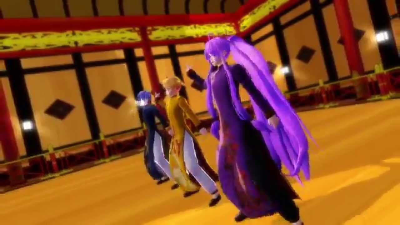 [MMD] TDA china Kaito, Len, Gakupo - Pomp and circumstance