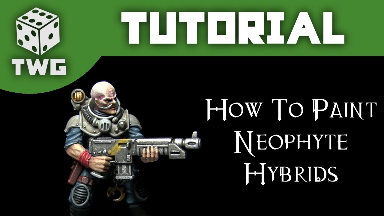 Games Workshop Tutorial: How To Paint Genestealer Cult Neophyte Hybrids