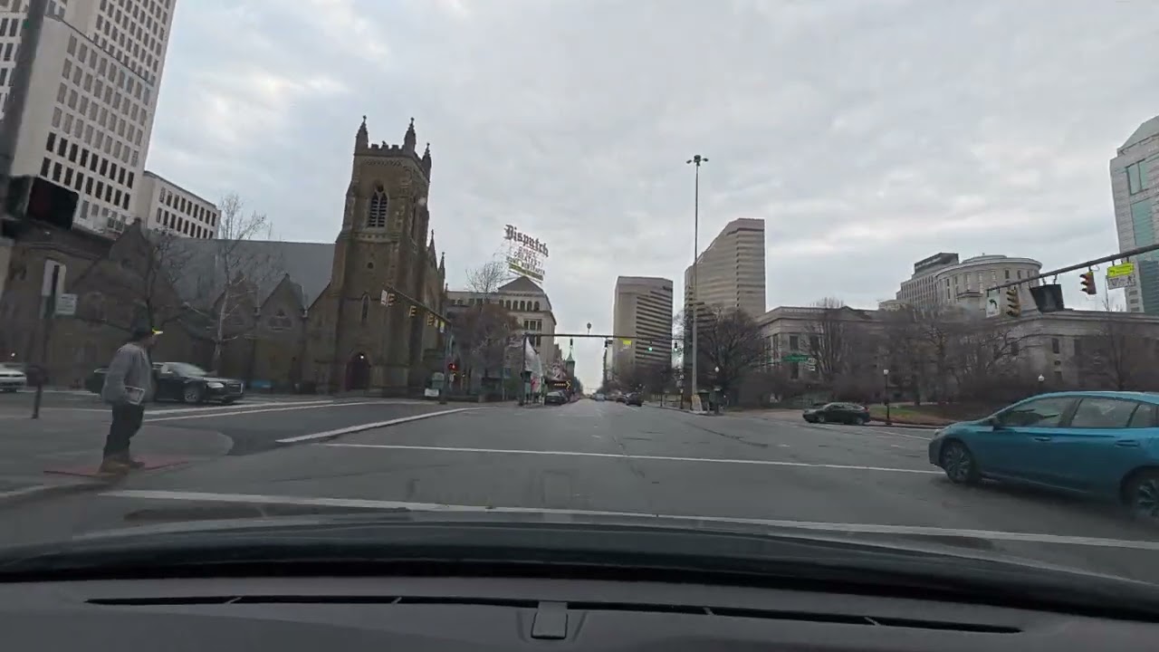 Serene POV Drive Central Columbus to Downtown #pov #driving #explore #roadtrip #relaxing