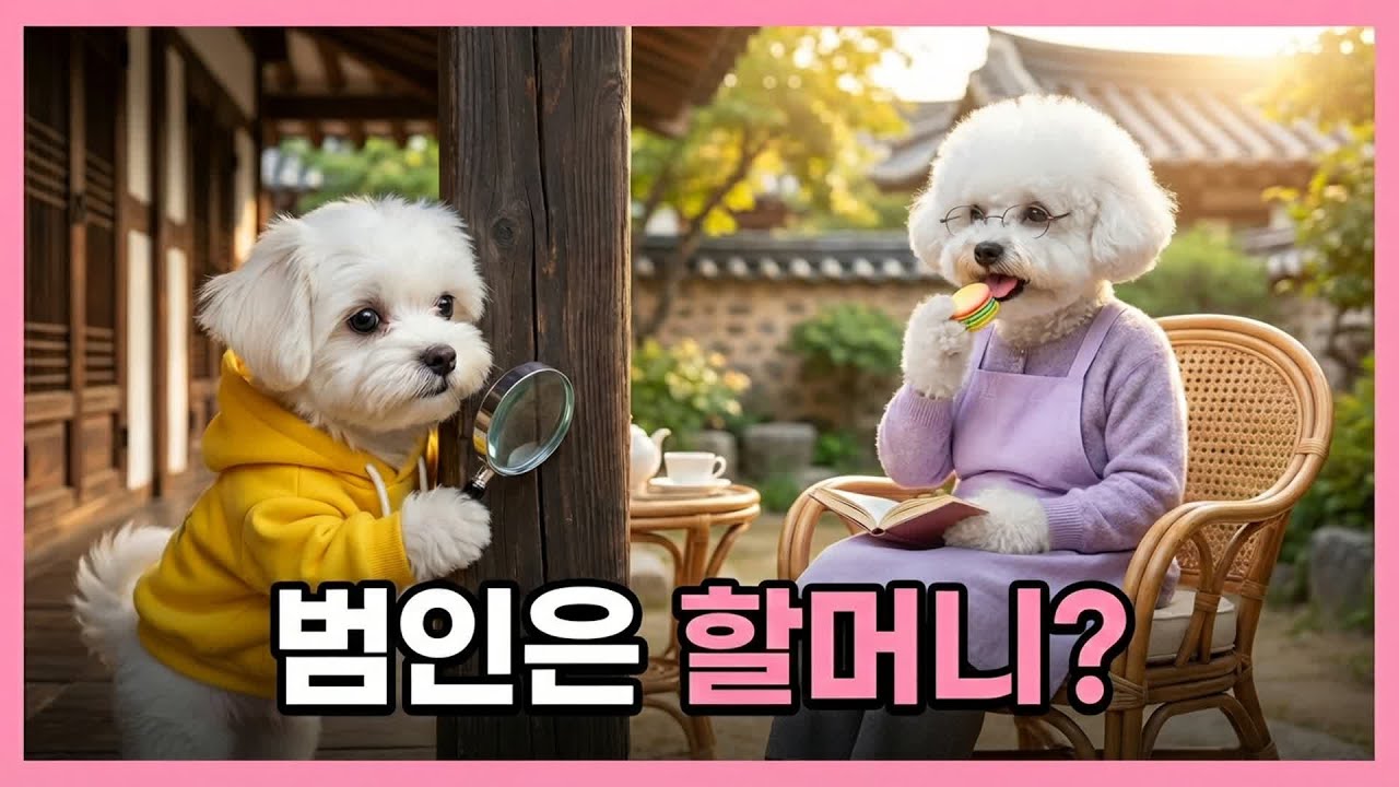 Ep.47 누가 내 마카롱 먹었어? 😲 비숑 탐정의 귀여운 수사