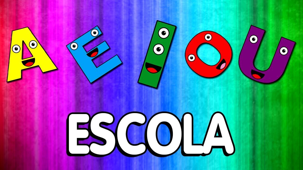 AEIOU ESCOLA -  CRIANÇAS INTELIGENTES - A E I O U - JP KIDS
