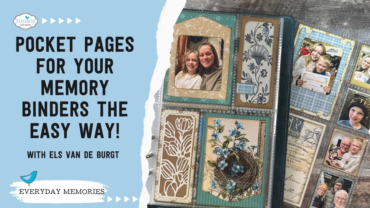 Pocket Pages for your Memory Binders the Easy Way!