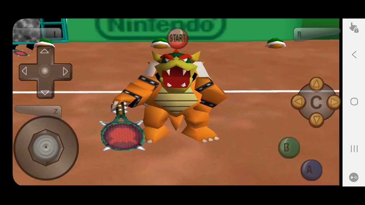 Mario Tennis 64 All Three Singles Matches