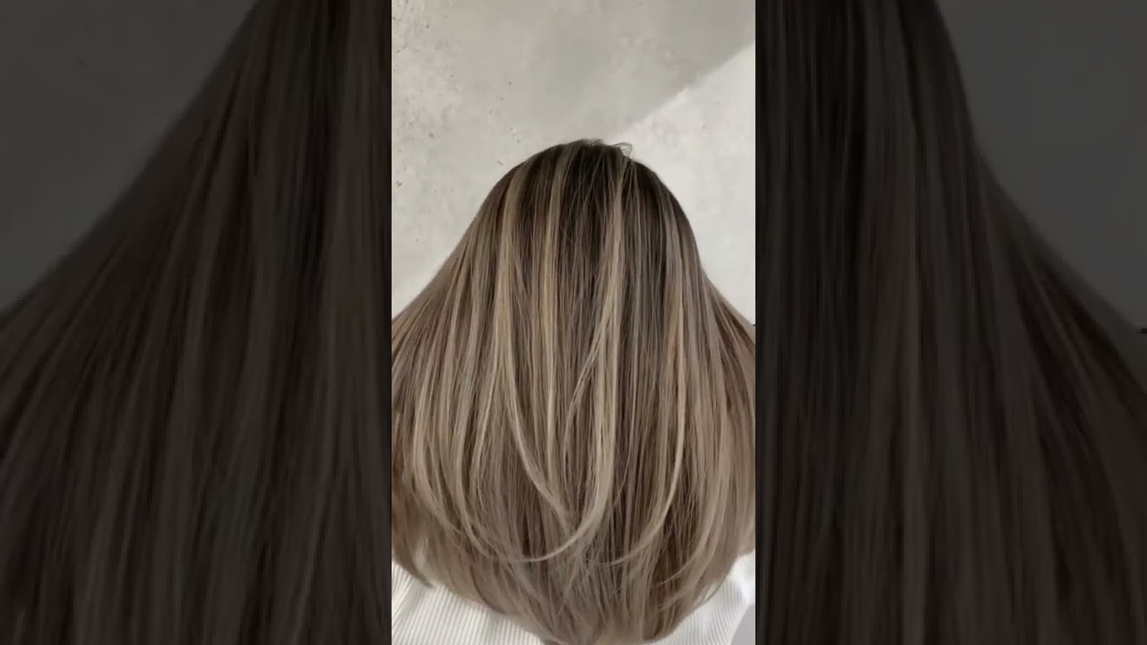 MECHAS HIGHLIGHTS formula de tinte #shorts