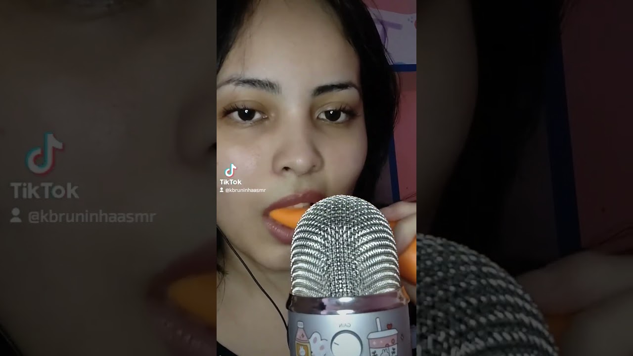 Asmr Mordendo A Cenourinha 🥕