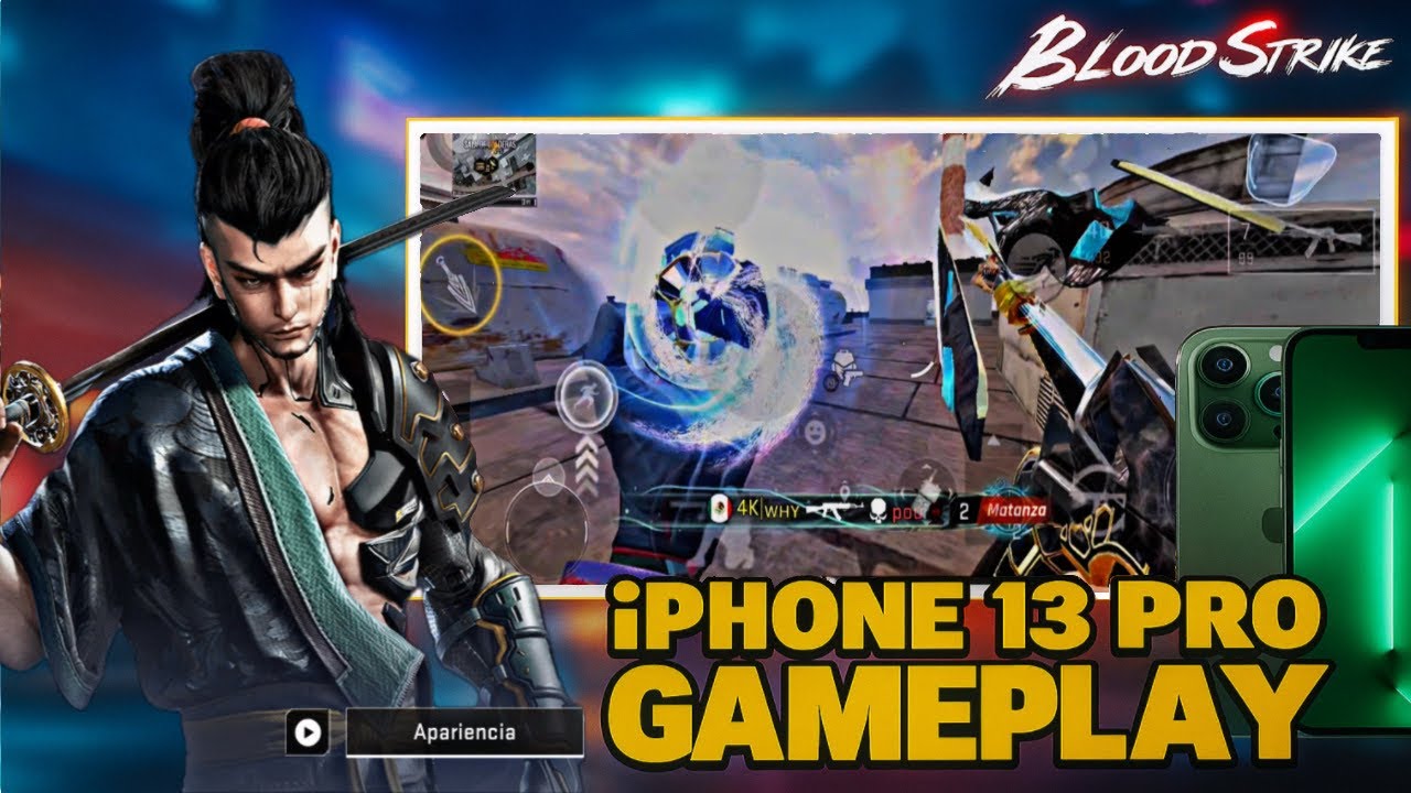 Así se VE BLOOD STRIKE en iPhone 13 Pro🔥🔥 // Manquendo en iOS Dia#1