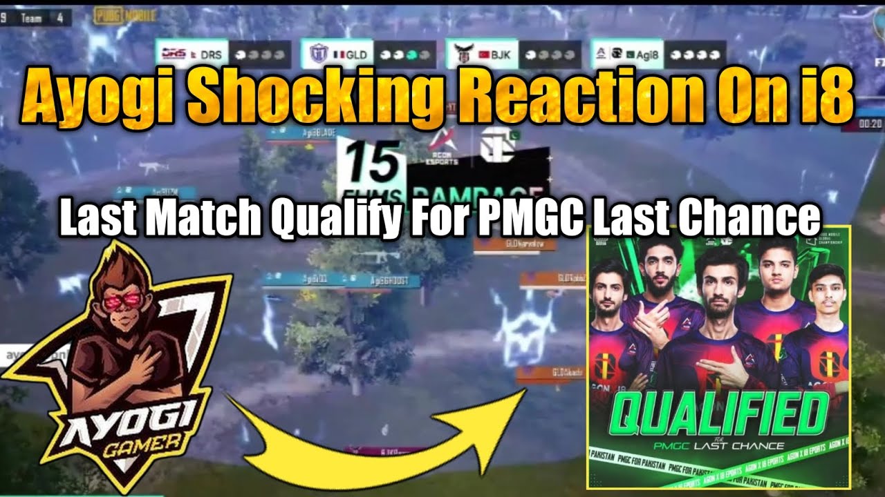 @AyogiGamer Best Reaction On i8 Qualification For PMGC Last Chance 🥵