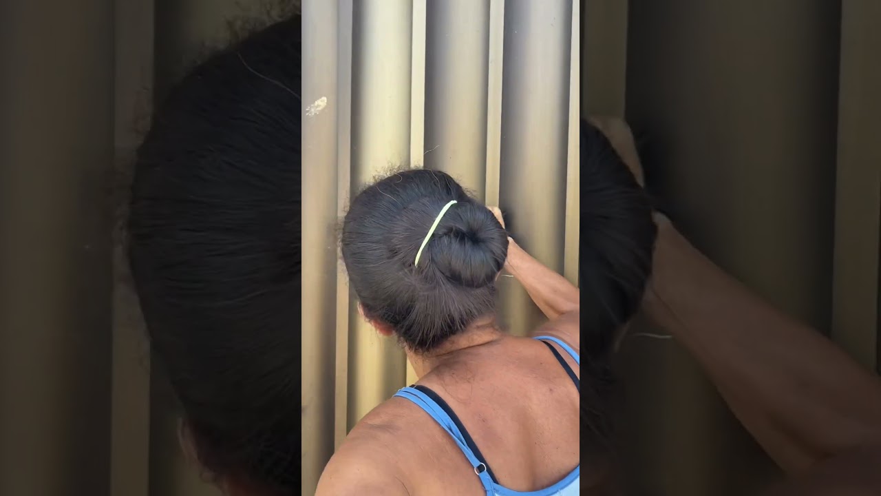 A filha chegou apanhada