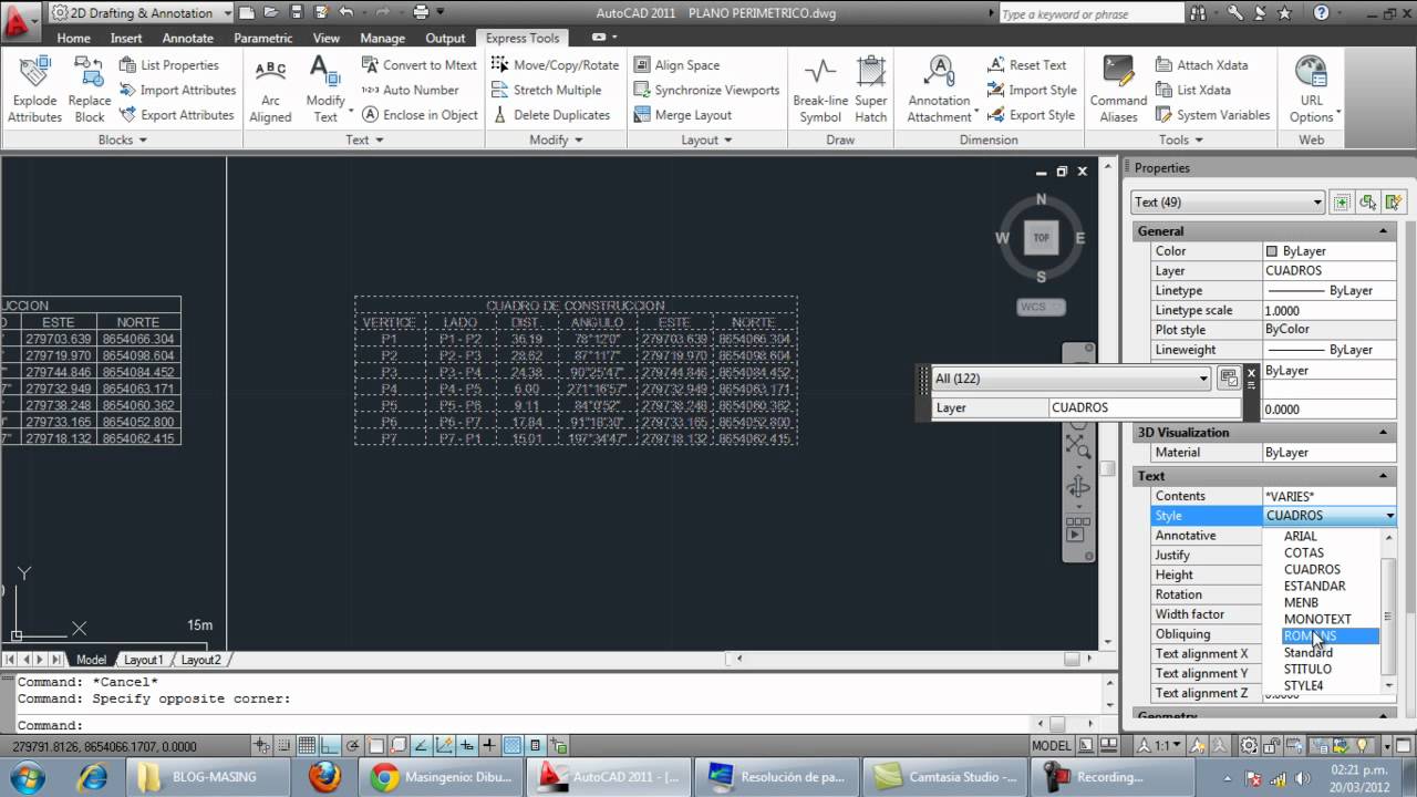 Pasar Tablas de AutoCAD a Excel , MUY FACIL