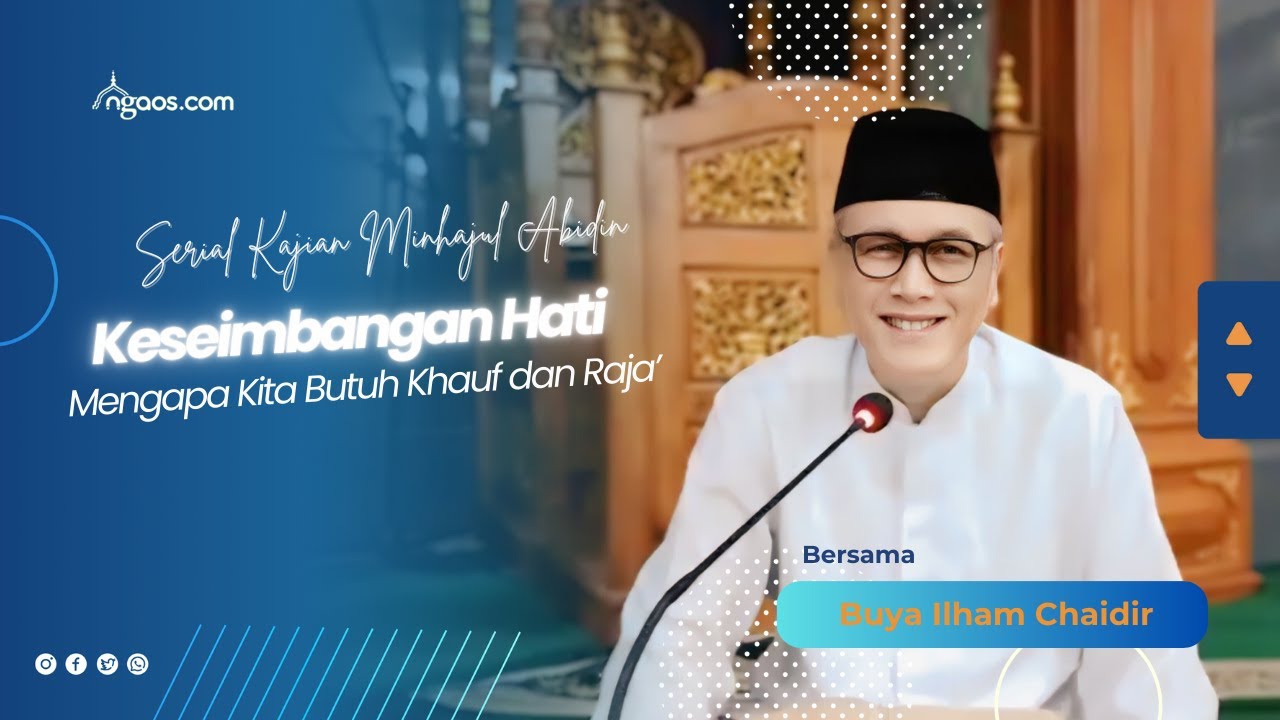 🔴LIVE  - KAJIAN RUTIN BERSAMA BUYA ILHAM CHAIDIR