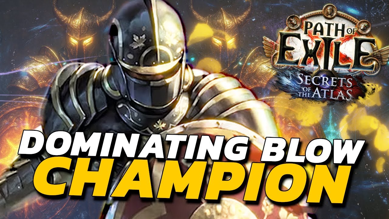 The COOLEST MINION BUILD I've EVER PLAYED! - Champion Summoner Dominating Blow PoE 3.26