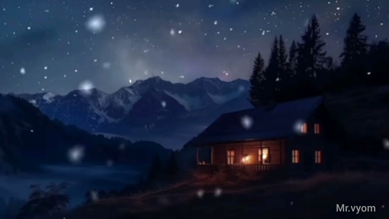 Night Nature Sounds Owl,Crickets,Wind sound, raat me jangal ki awaj RelaxingSound Sleep,ullu ki awaj