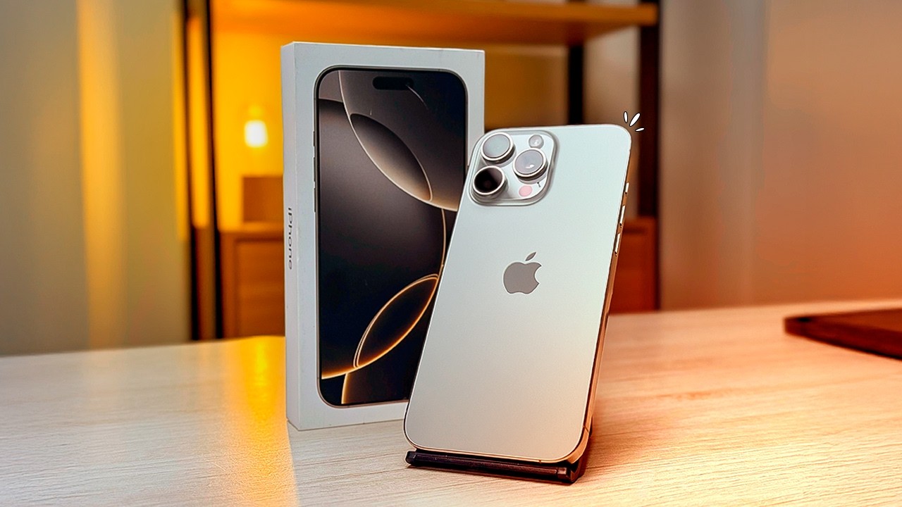COMPREI O NOVO IPHONE 16 PRO MAX - UNBOXING E IMPRESSÕES