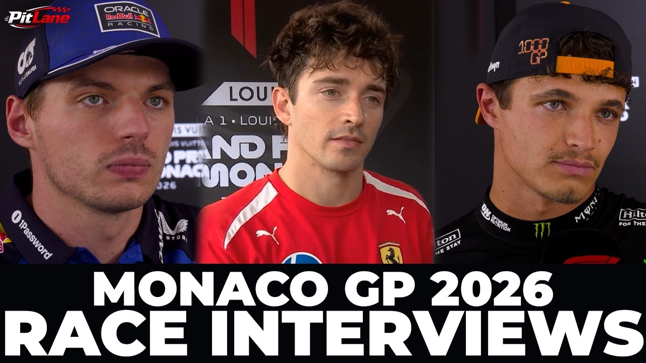 F1 Drivers Post Race Interviews | Monaco GP 2026 | PART 1