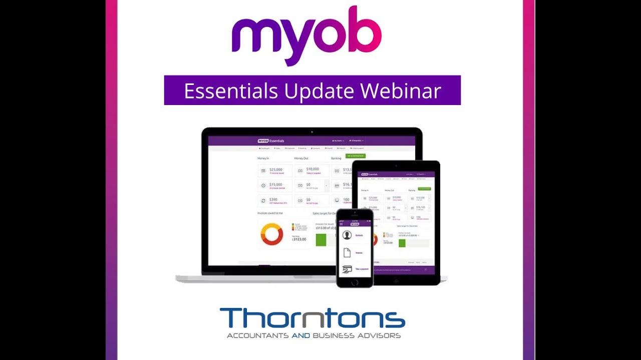 MYOB Essentials Update