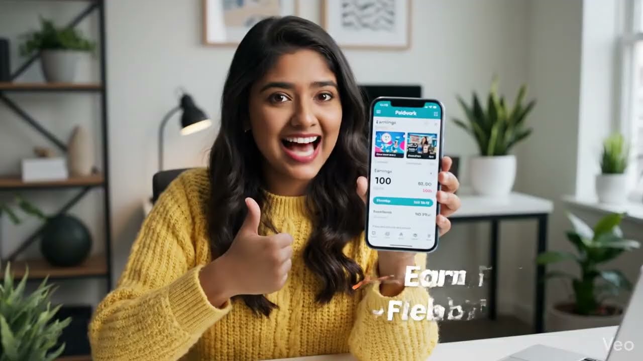 Online work or additional income in a mobile app Paidwork !