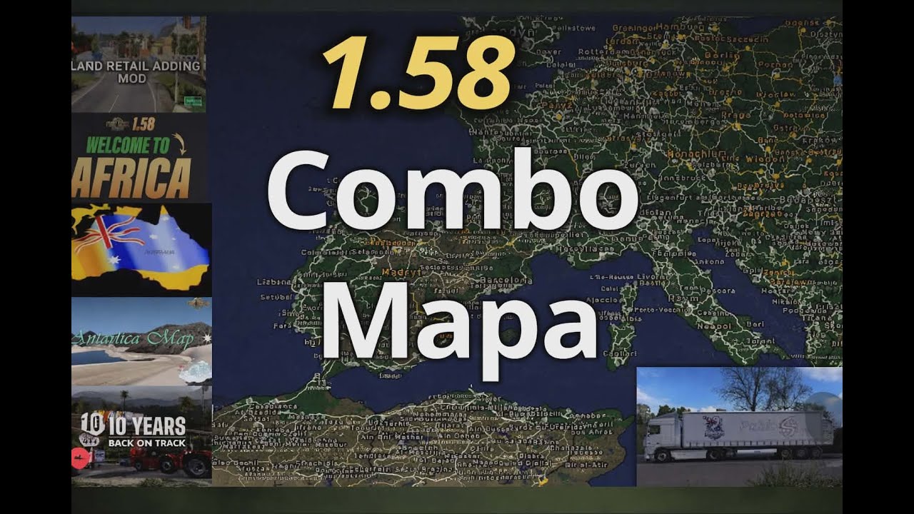ETS2 COMBO MAPA 1.58 + POLAND DETALING MOD-PabloSanok