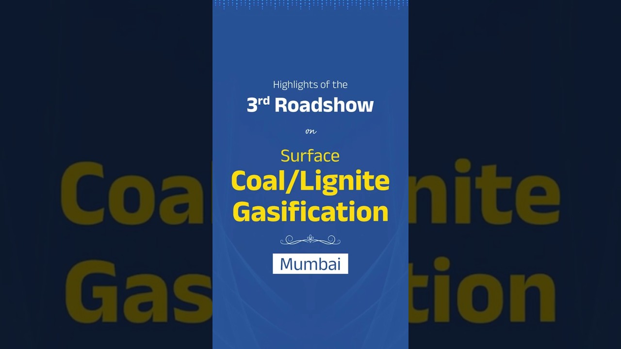 How Coal Gasification Can Transform India's Energy Future | Mumbai Roadshow