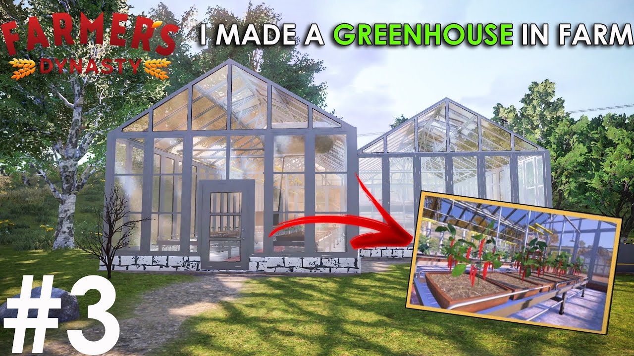I MADE A GREEHOUSE IN MY FARM | FARMER'S DYNASTY #3 (HINDI)