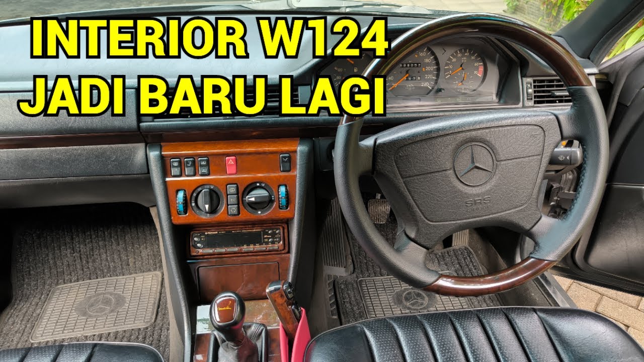 Restorasi Interior Mercy Boxer Masterpiece E220 W124 Tahun 96