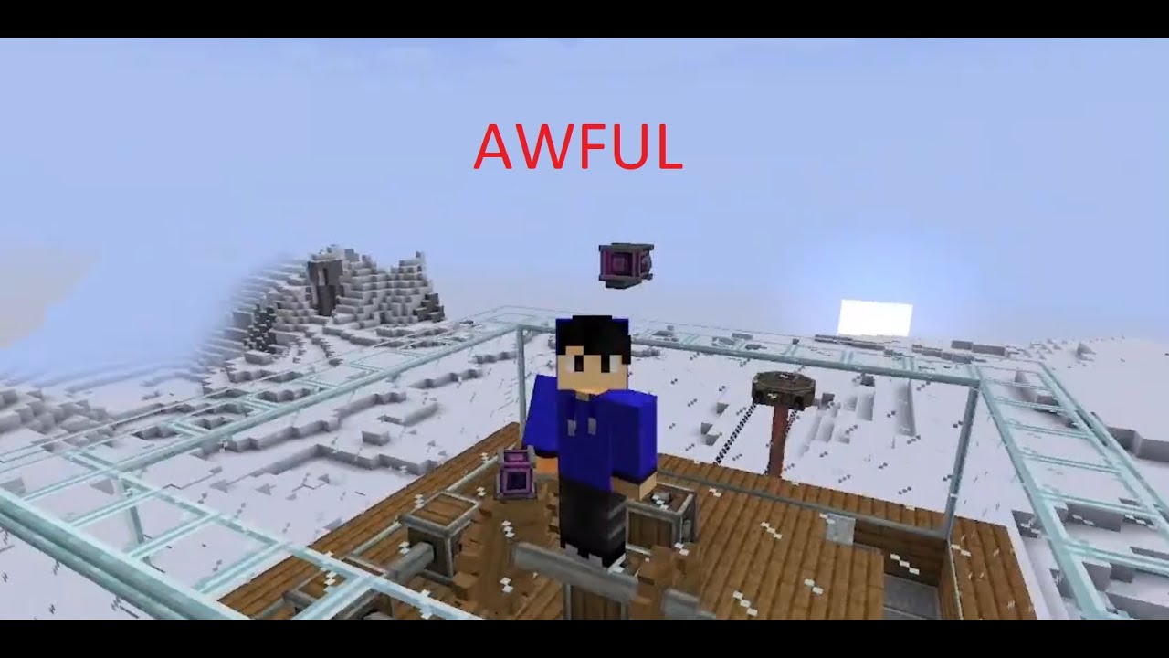 The gondola mountain station! (Best Minecraft Ski Resort #1)