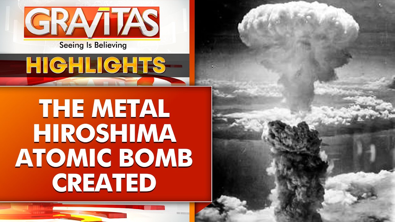 Bizarre New Material Discovered In Hiroshima Nuclear Bombing Debris | Gravitas