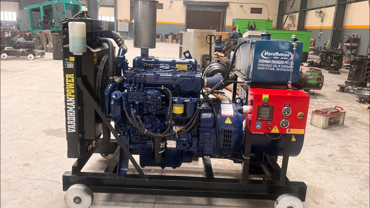 40Kva Kirloskar Old Refurbished open Generator with full load testing Raigarh Chhattisgarh delivery 