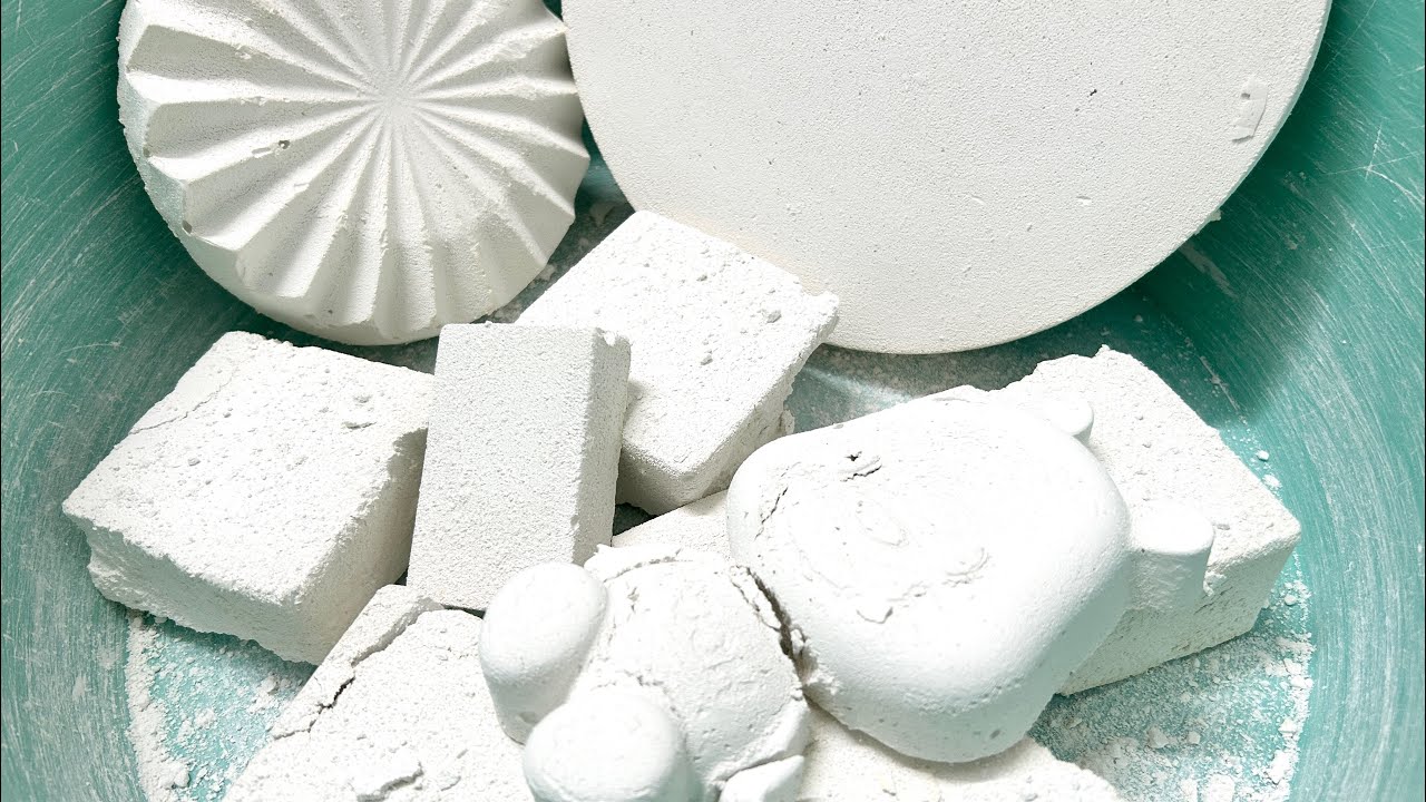 2X SPEED soft & powdery gym chalk crumbling in tub🤩🤩 