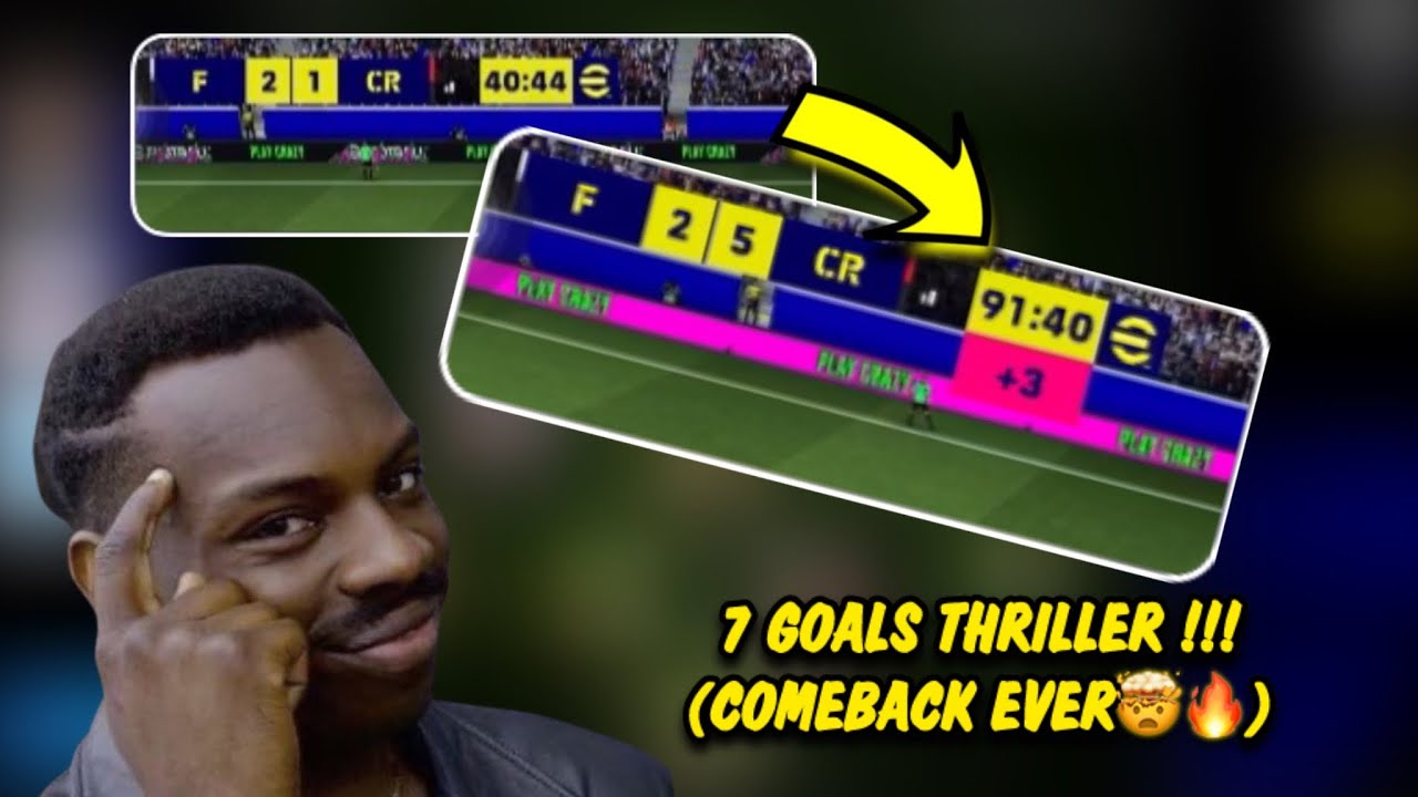 THE ONLY MATCH THAT WILL MAKE YOUR DAY! GOALS COMEBACK AND SCRIPT MERIT 😮‍💨.