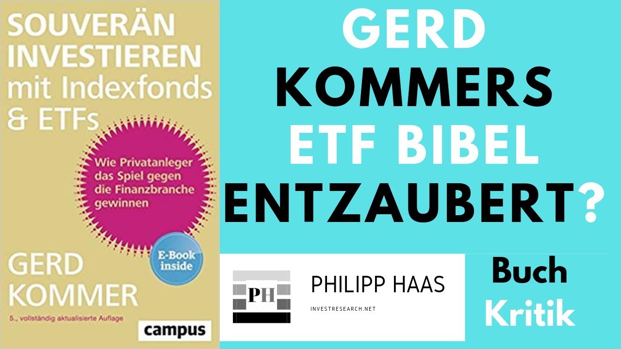 Gerd Kommer Souver&auml;n investieren mit Indexfonds und ETFs - Meine ehrliche Meinung