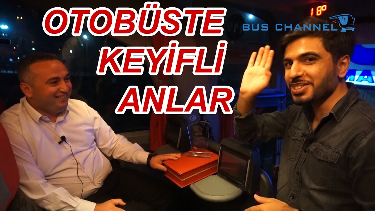 Otob&uuml;s'te Keyifli Anlar - Muavinsiz Seferler Başladı/Sadık Kaptana Plaket Verdik