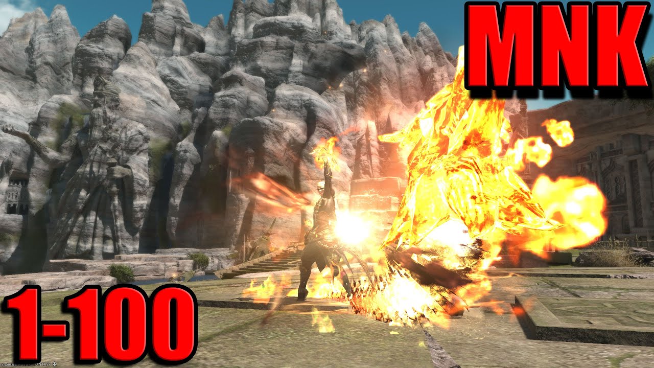 FFXIV: Руководство по развитию навыков бойца/монаха в Dawntrail с 1 по 100