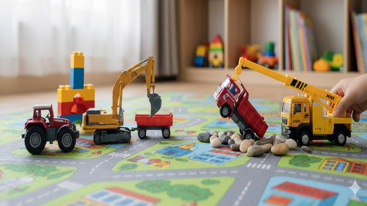 Top Pick: Epic Toy Construction Site Rescue! 🚜 Excavator, Crane & Dump Truck Sand Adventure