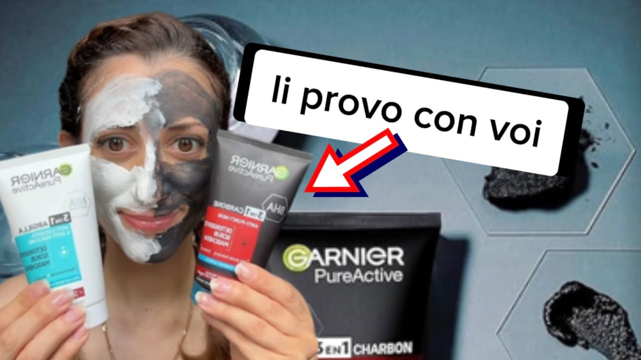 PROVO tutti gli SCRUB GARNIER PURE ACTIVE