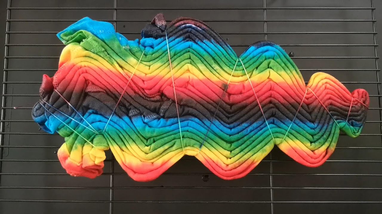 Tie-dye pattern P234 : Gong Strike