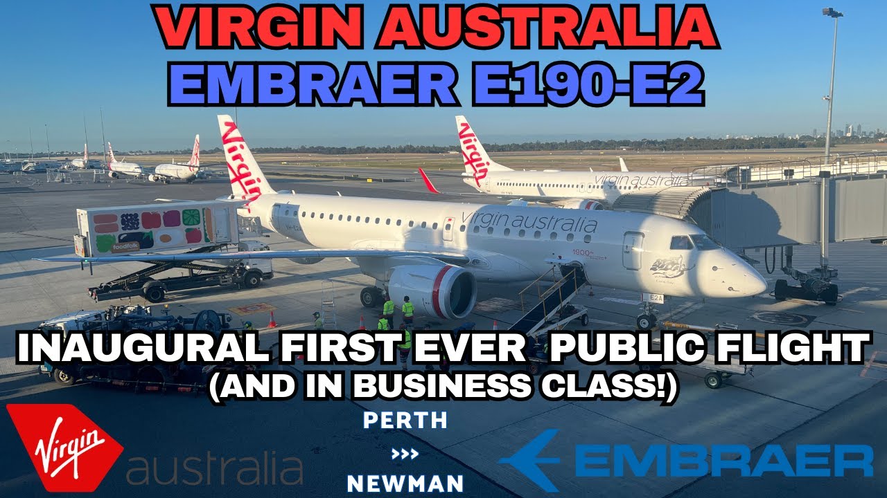Будущее Virgin Australia Regional: обзор первого полета EMBRAER E190-E2!