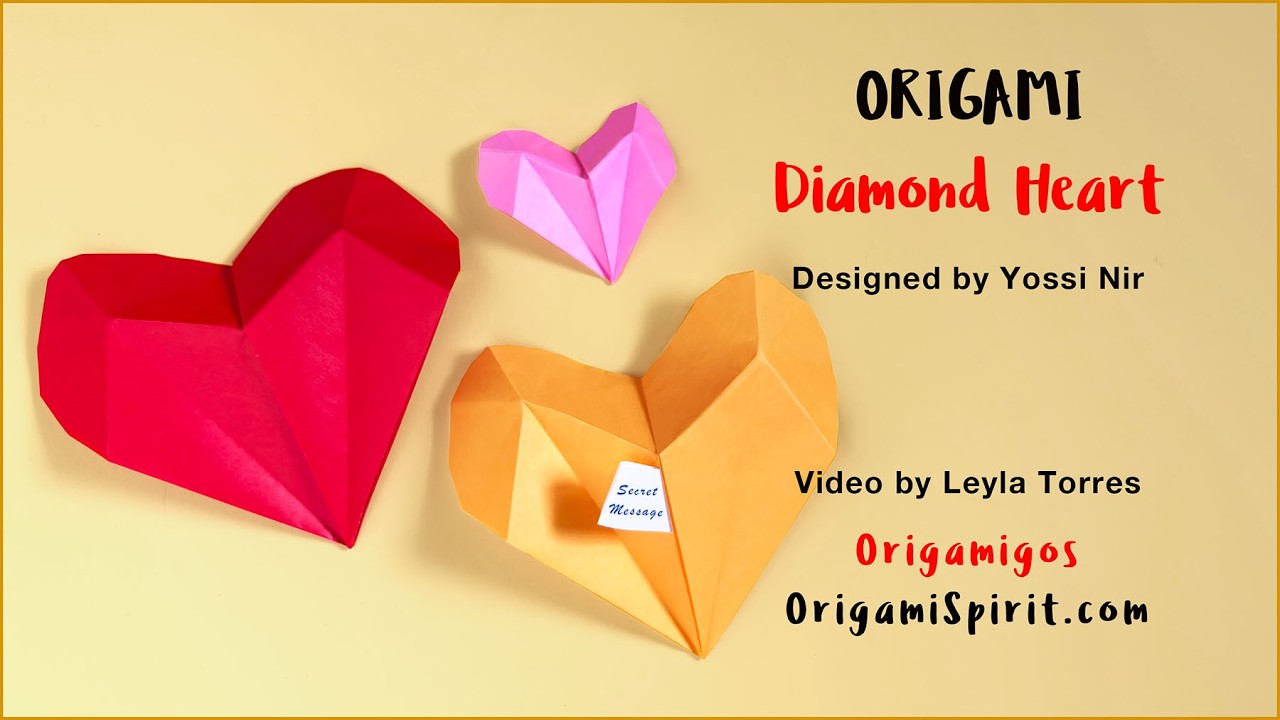 Origami • Diamond Heart