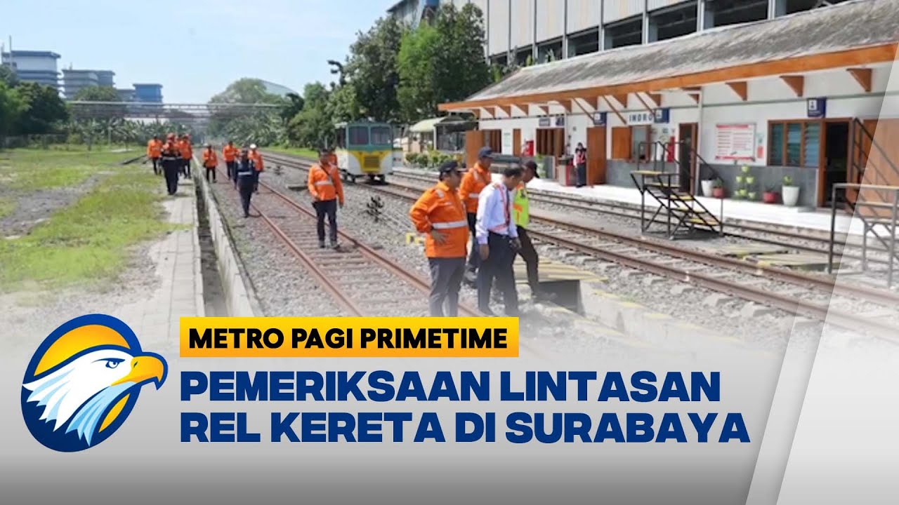 Cegah Lintasan Antar Kereta, Petugas Lakukan Pemeriksaan Lintasan Rel