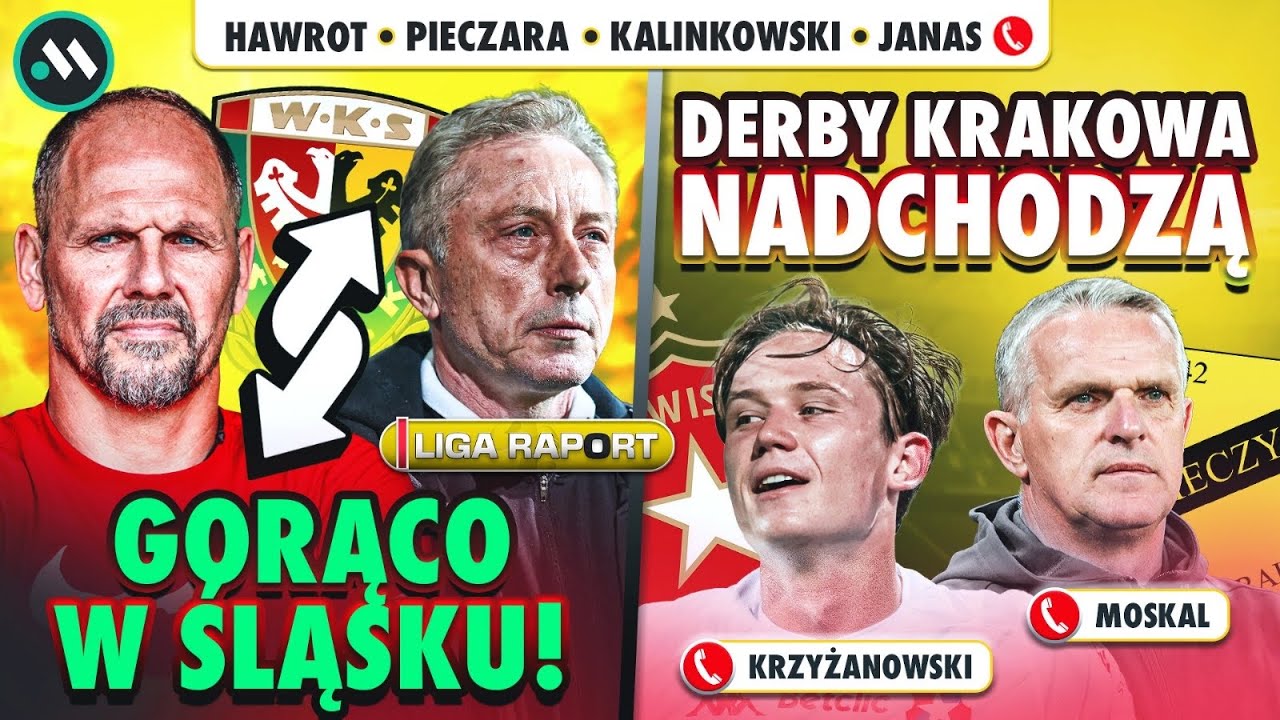 FATALNA SERIA ŚLĄSKA! SIMUNDZA ODEJDZIE? WISŁA - WIECZYSTA: DERBY NADCHODZĄ! RUCH I ŁKS ZAWODZĄ