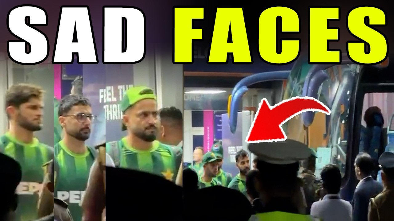 Pakistan Cricket Team Departure after Losing against India