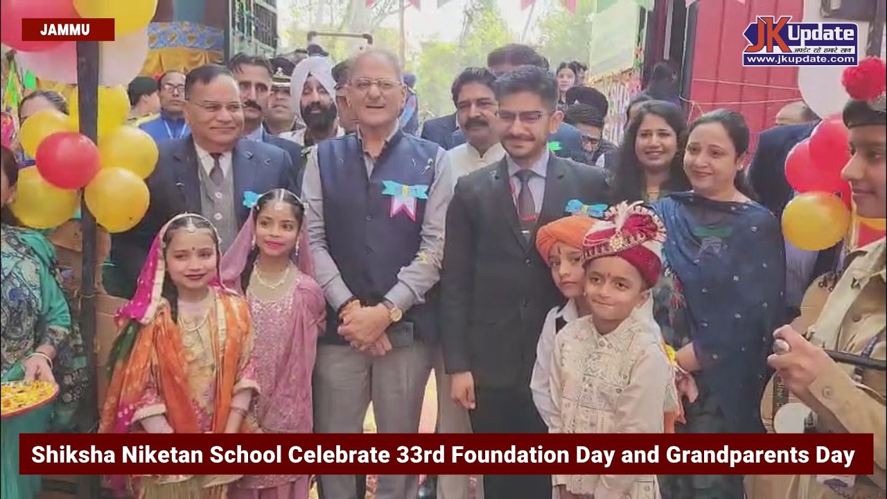 Shiksha Niketan School Celebrate 33rd Foundation Day and Grandparents Day