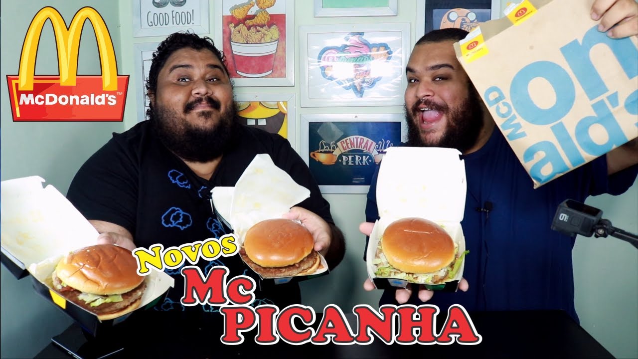 NOVOS PICANHA CLUBHOUSE, PICANHA CHEDDAR BACON  E PICANHA CHEESE SALADA! McDonald's