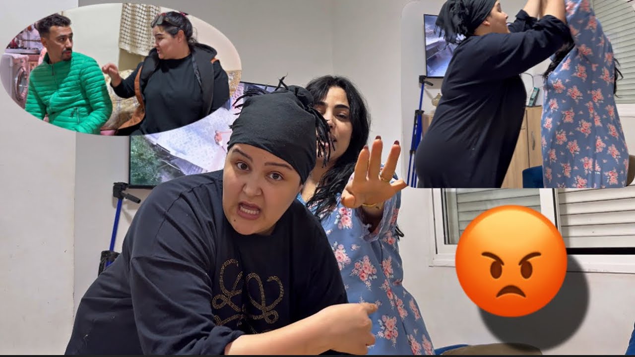 ￼ جو لعنذي الداري￼ رحبت بيهم ￼ في الأخر دابزت معها ‏😡 ￼￼￼ ￼