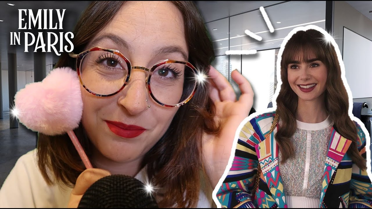 ASMR - ROLEPLAY EMILY IN PARIS 🇫🇷 (je travaille dans son agence marketing)
