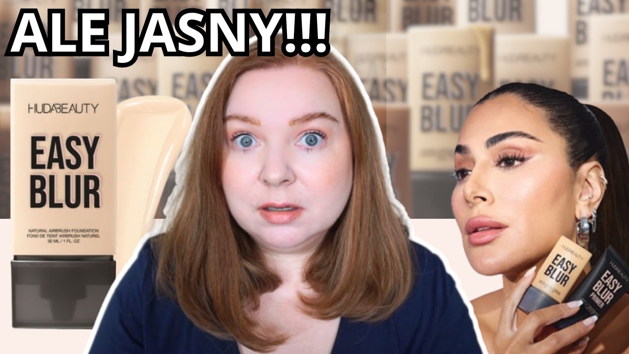 HUDA BEAUTY EASY BLUR - CZY TO NAJLEPSZY PODKŁAD ? 🤔