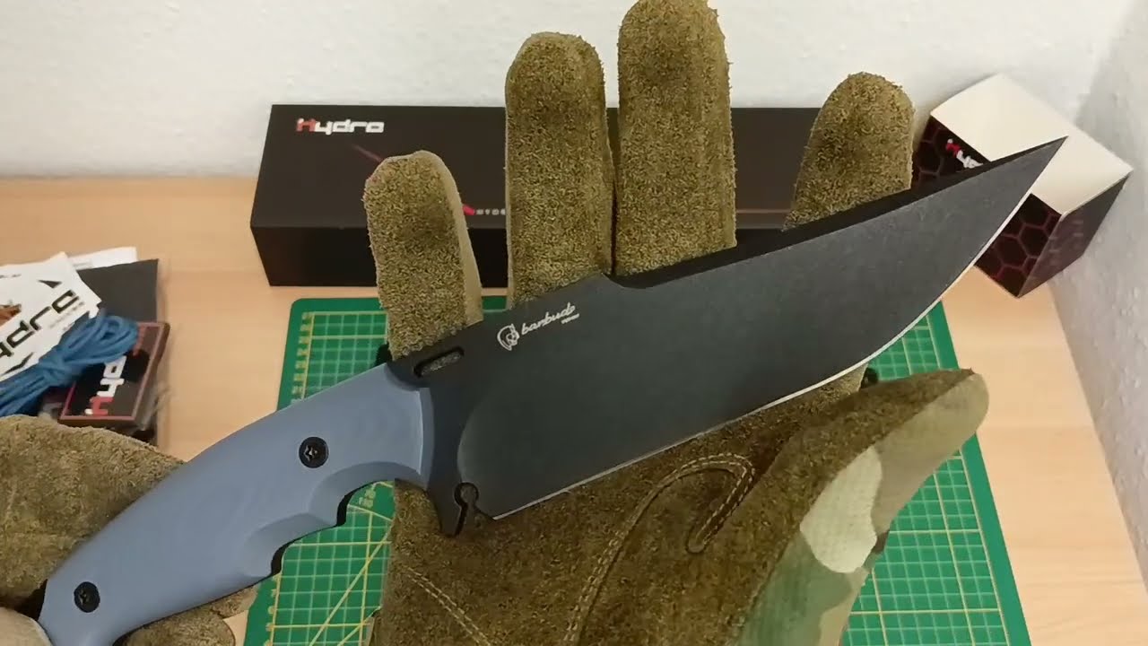Vorstellung Hydra Knives " Legio IX " Survivalmesser Outdoormesser Spain knife knife